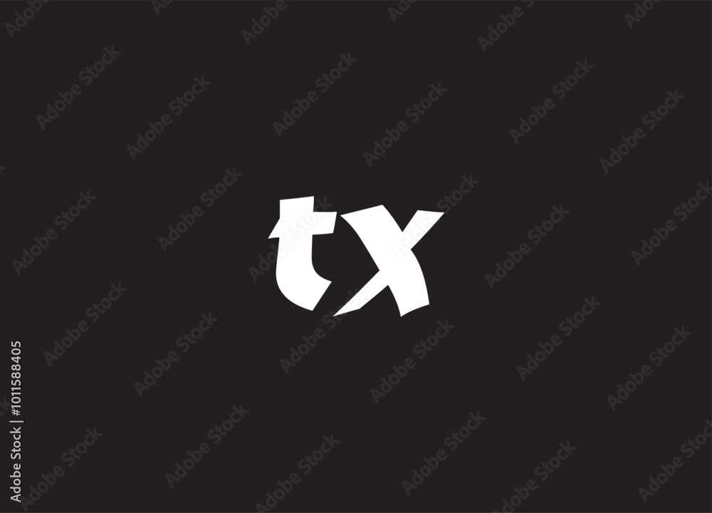TX letter logo and initial logo design TX letter logo and initial logo design