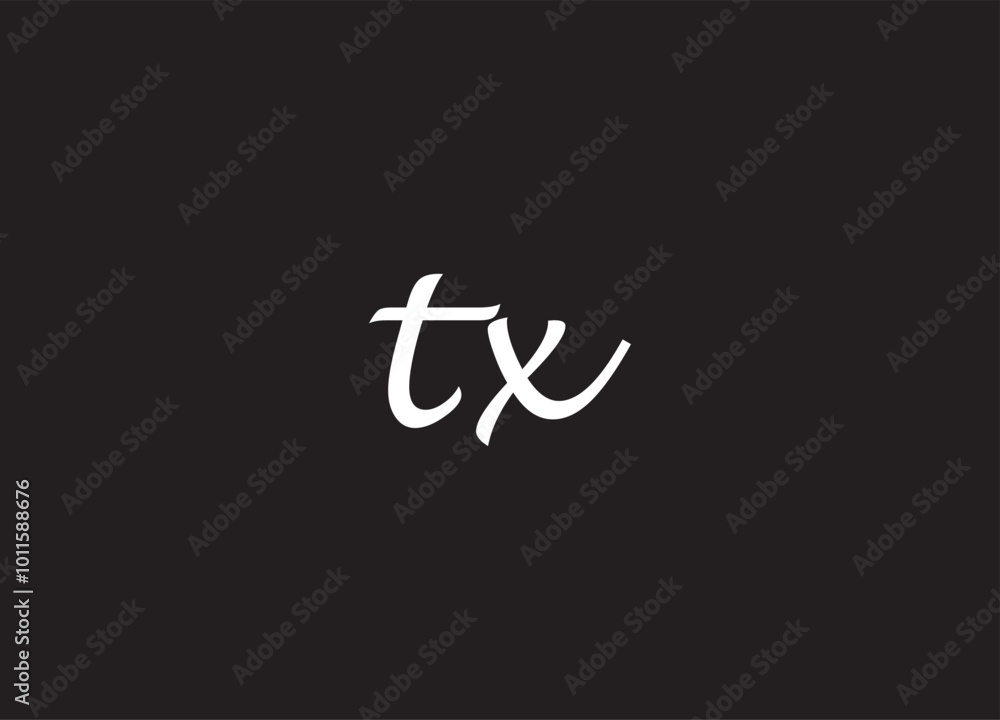 TX letter logo and initial logo design TX letter logo and initial logo design