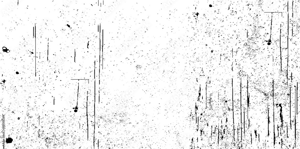 Black and White Halftone Dots in Grunge Brush Style. Noise Fashion Print Design Pattern. Black and White Halftone Dots in Grunge Brush Style. Noise Fashion Print Design Pattern.