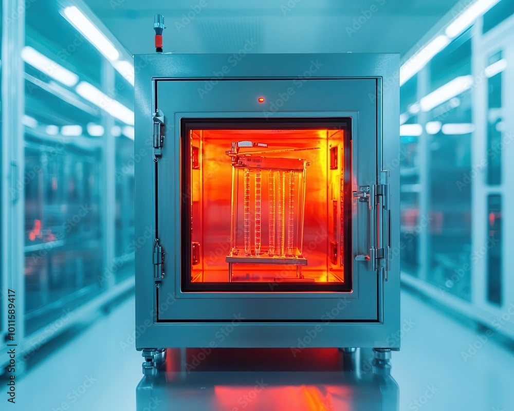 Thermal chamber for testing material expansion and contraction under temperature variation, Thermal testing, Material resilience evaluation Thermal chamber for testing material expansion and contraction under temperature variation, Thermal testing, Material resilience evaluation