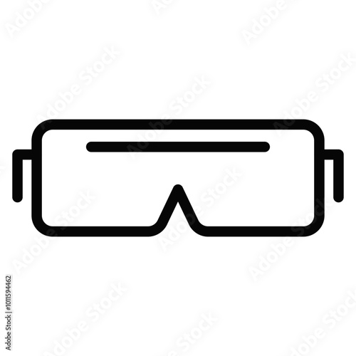 Safety Glasses Vector Icons