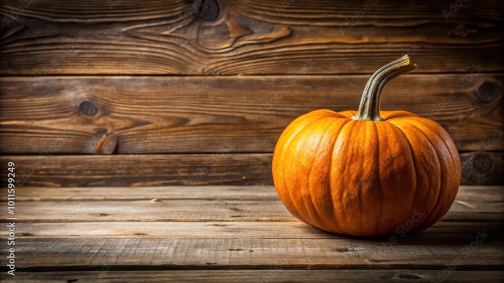 A vibrant orange pumpkin sits on a rustic wooden surface, its smooth skin reflecting the warmth of the setting sun. A vibrant orange pumpkin sits on a rustic wooden surface, its smooth skin reflecting the warmth of the setting sun.
