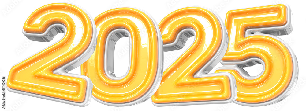 Number For Happy New Year 3D Number For Happy New Year 3D
