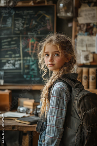 Wallpaper Mural A classroom where both boys and girls are being taught the same subjects in STEM fields, Torontodigital.ca