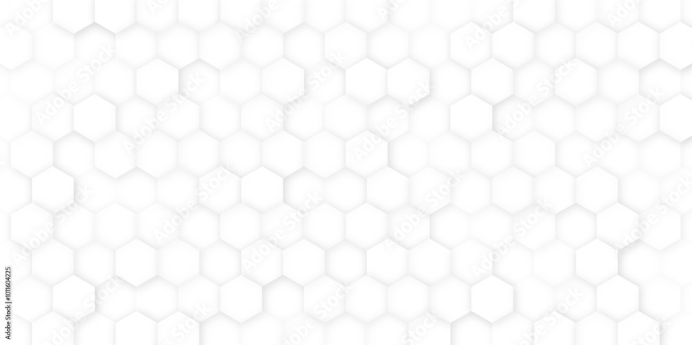 3D Futuristic abstract honeycomb mosaic white background. White Hexagonal Background. Luxury White Pattern. 3D Futuristic abstract honeycomb mosaic white background. White Hexagonal Background. Luxury White Pattern.