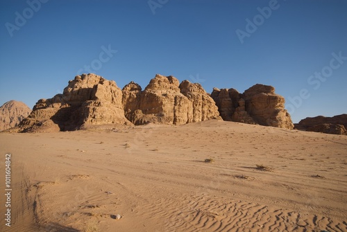 Wadi Rum desert in jordan