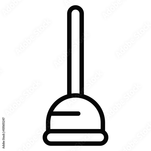Plunger Vector Icons