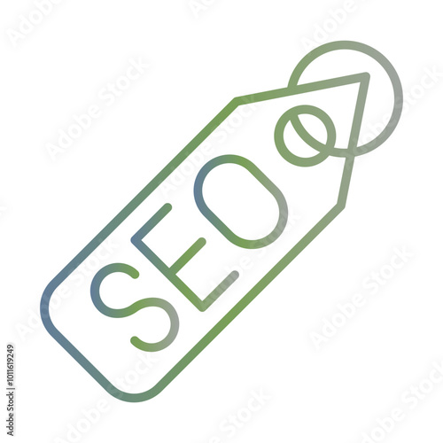 Seo Tag icon Design