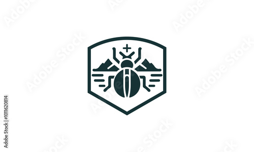 bug bite protection logo, pest control service logo, bug bite medicine, bug bite protection