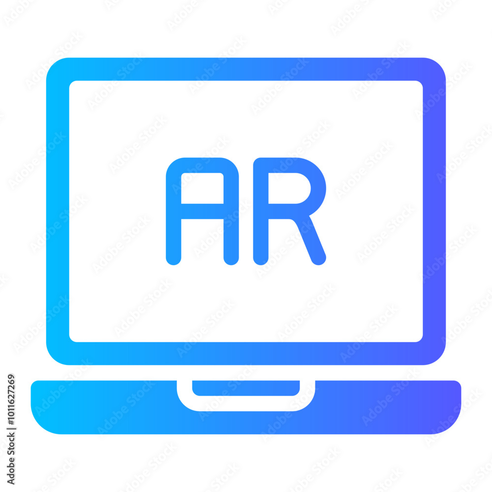 laptop gradient icon laptop gradient icon