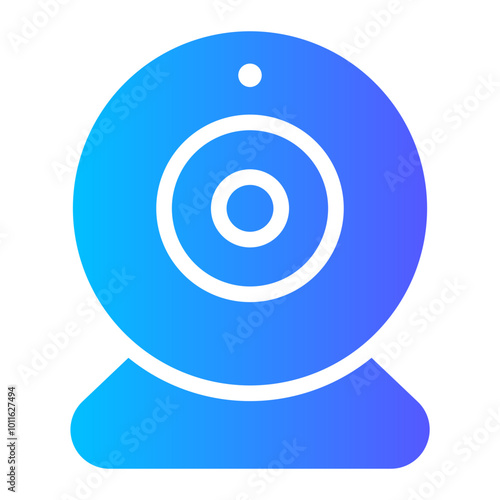 webcam gradient icon