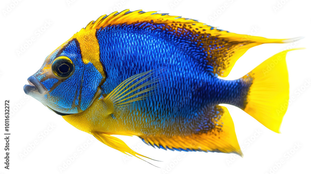 Tropical fish isolated on white transparent Tropical fish isolated on white transparent