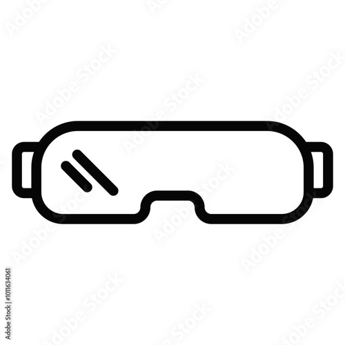 Ski Goggles Vector Icons