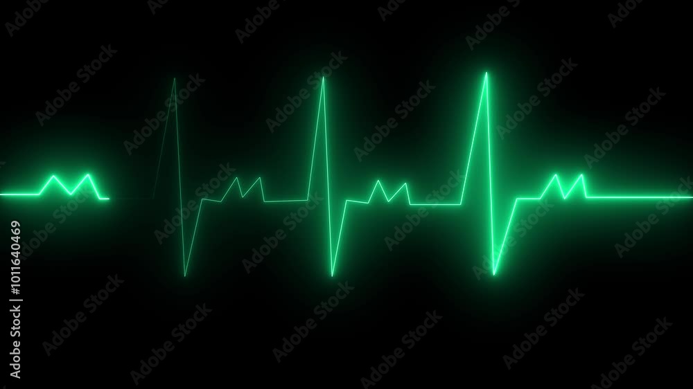 Heartbeat Monitor animated video Heartbeat Monitor animated video