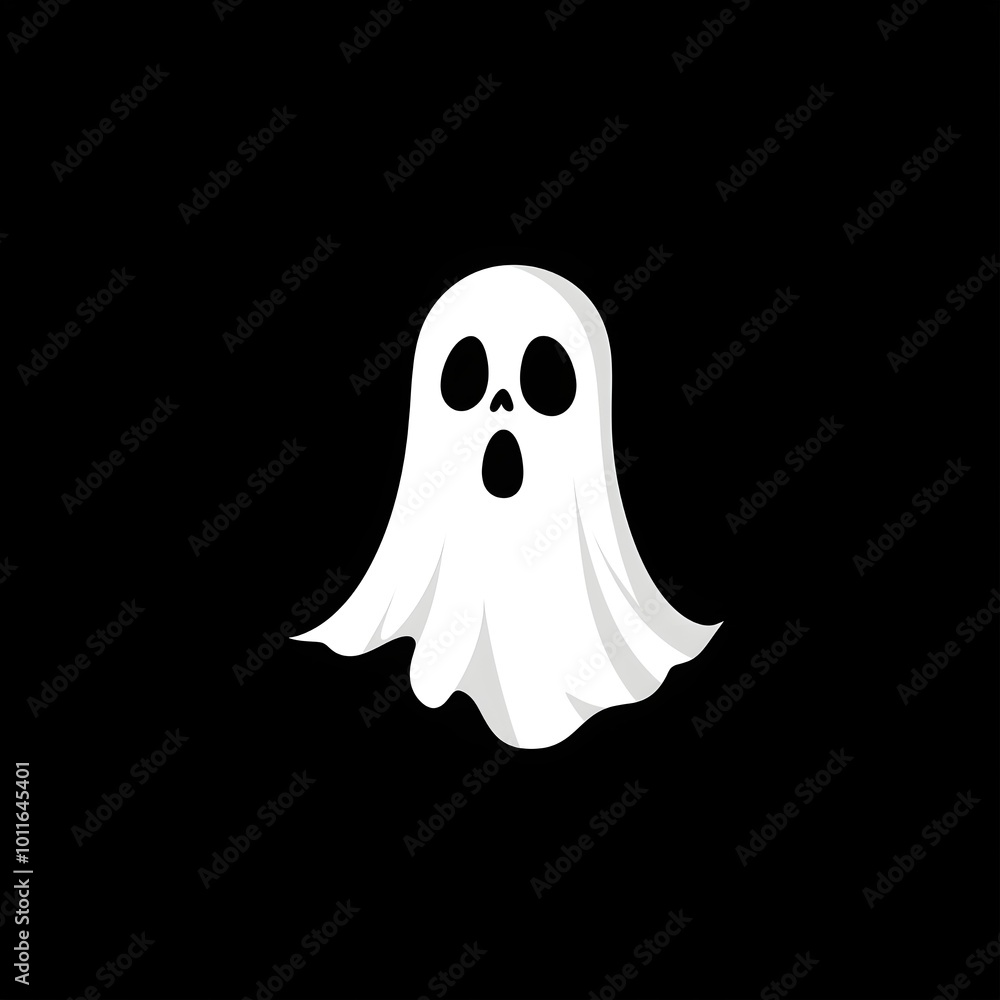 HALLOWEEN GHOST illustration Generated by AI HALLOWEEN GHOST illustration Generated by AI