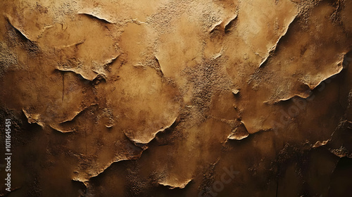 Abstract Background: Brown Cracked Texture