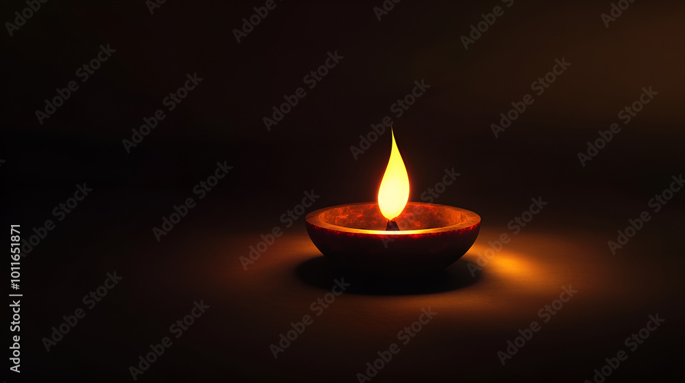 Glowing Ember in the Darkness Glowing Ember in the Darkness