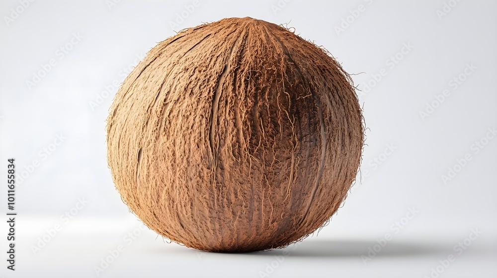 Coconut isolated on white background. Coconut isolated on white background.