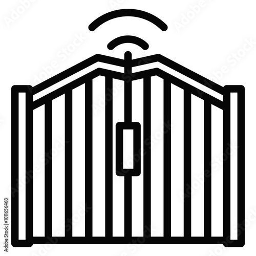 Smart Gate Vector Icons