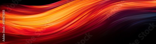 Abstract firestorm swirling through a void, bright reds and oranges blending with dark shadows