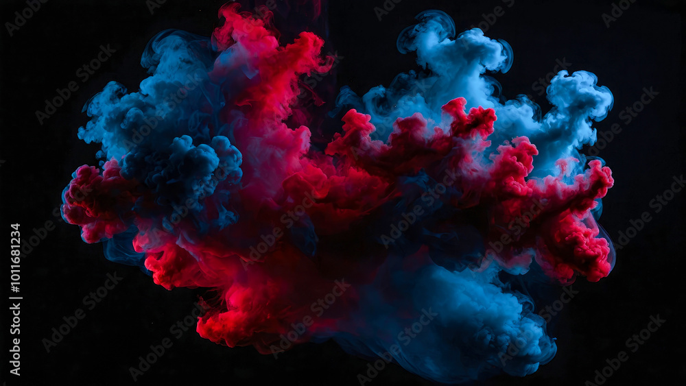 red and green abstract smoke red and green abstract smoke