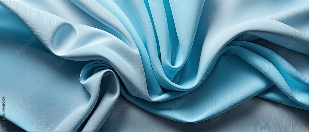 Abstract Blue Fabric Abstract Blue Fabric