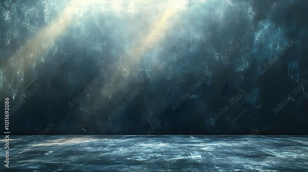 Blue Abstract Background with Light Beams Illustration Blue Abstract Background with Light Beams Illustration