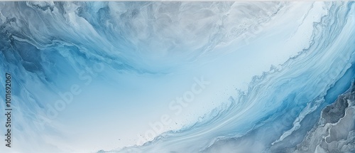 Wallpaper Mural Abstract Blue Watercolor Painting Torontodigital.ca