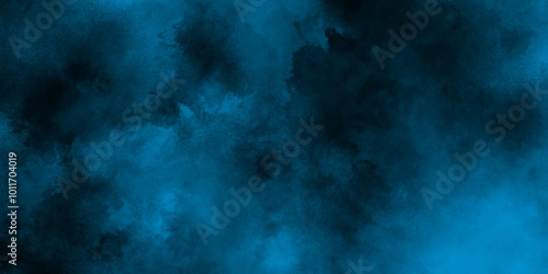 Abstract design with sky dark blue cloud background, Soft cloud in the sky background blue tone for wallpaper, splashes and stains for presentation and cover,