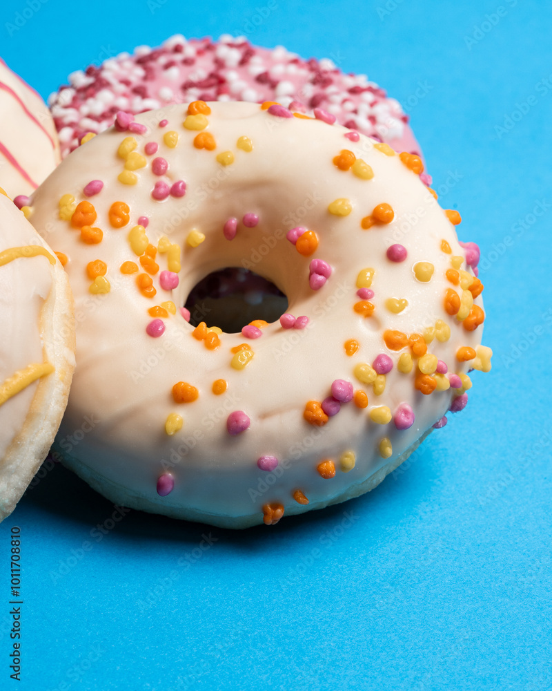 colored and crispy donuts colored and crispy donuts