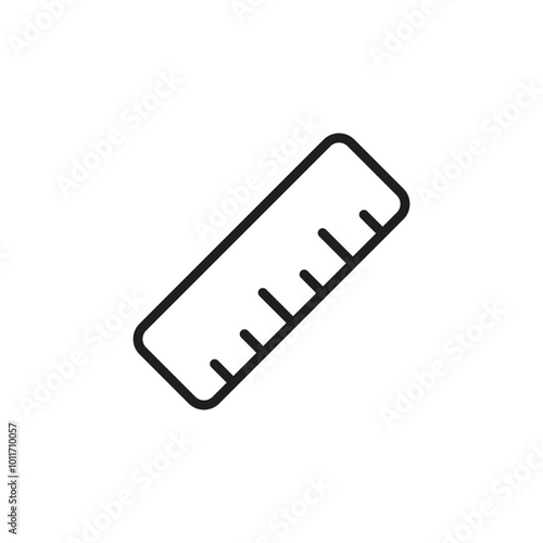 Ruler icon vector design templates, elegant, simple and modern