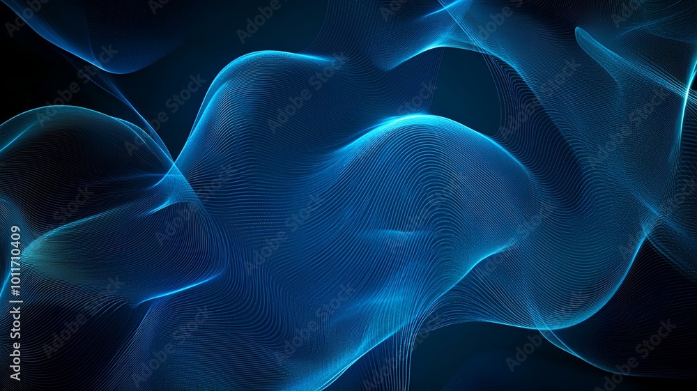 Obraz premium blue abstract background