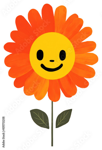 PNG Marigold flower petal plant anthropomorphic.