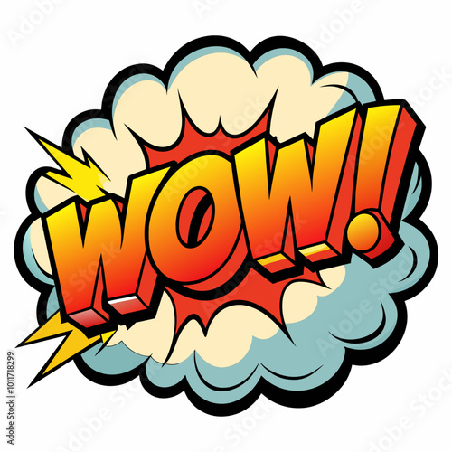 pop art comic book text speech bubble