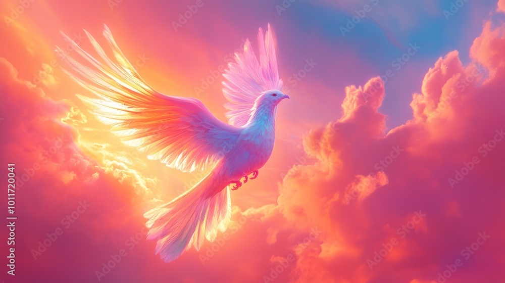 Dove in Flight Dove in Flight