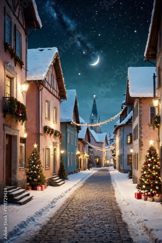 Merry christmas and happy new year background christmas background Ultra realistic Photorealistic picturesque scenery