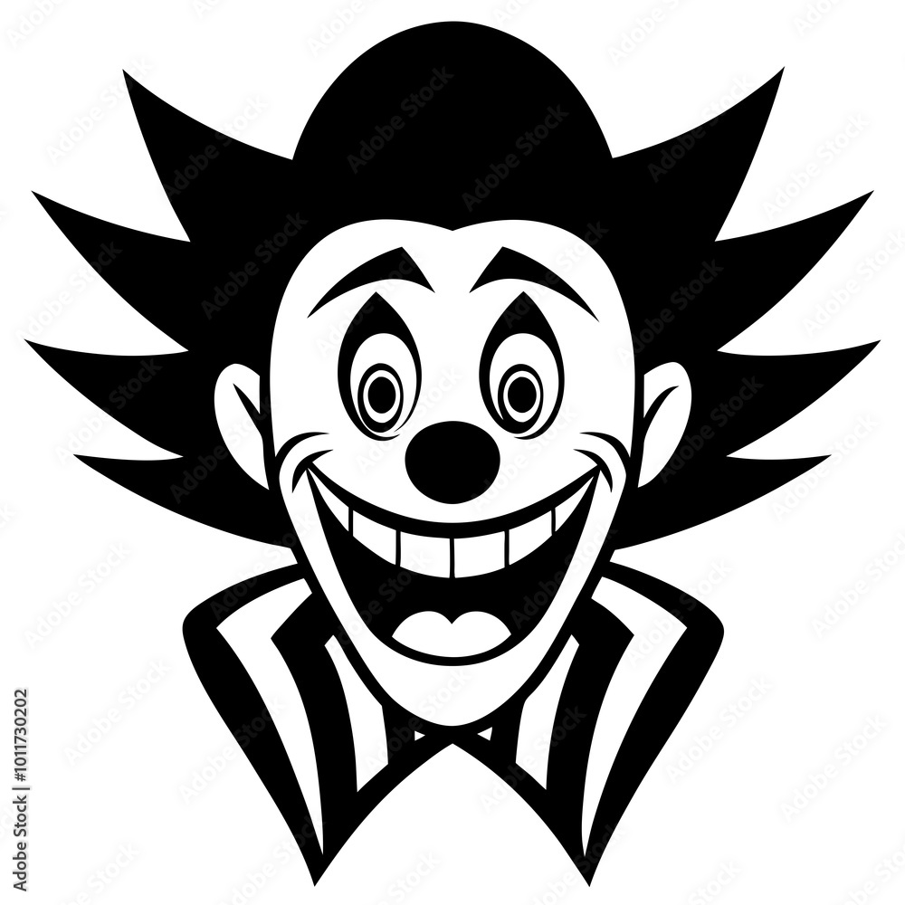 face of a person funny cartoon vector illustration with white background face of a person funny cartoon vector illustration with white background