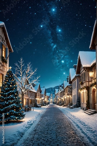 Blue christmas background christmas background Ultra realistic Photorealistic picturesque scenery