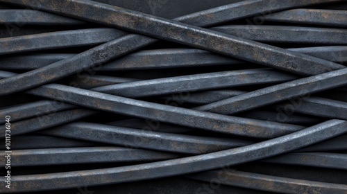 Abstract Black and Gold Metallic Texture