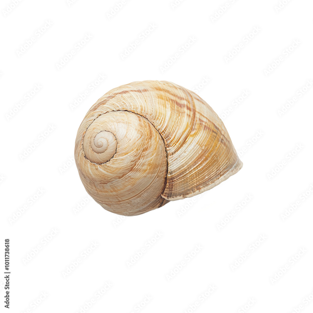 Snail shell on transparent background Snail shell on transparent background