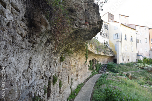 Tableau sur toile Vestiges de l'amphithéâtre romain à Béziers. France