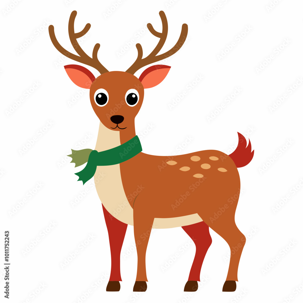 deer with a nose deer with a nose