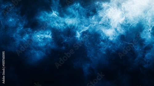 Wallpaper Mural Realistic thunder light and blue smoke cloud bottom frame. Mysterious lightning glow border wide
panoramic element. Fluffy magic spell mist glowing with bolt energy charge overlay turquoise design, Ai Torontodigital.ca