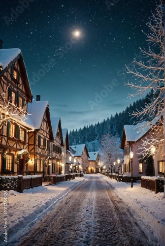 Winter christmas background christmas background Ultra realistic Photorealistic picturesque scenery