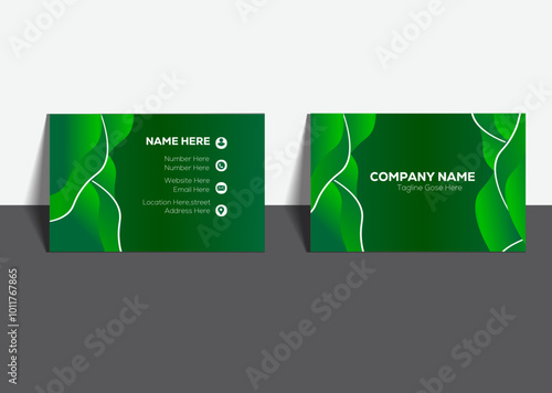 Clean Corporate Business Card design