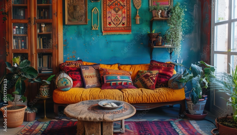 Bohemian festival with eclectic decor, lively and inviting, Urban, Bright hues, Photograph, Artistic living Bohemian festival with eclectic decor, lively and inviting, Urban, Bright hues, Photograph, Artistic living