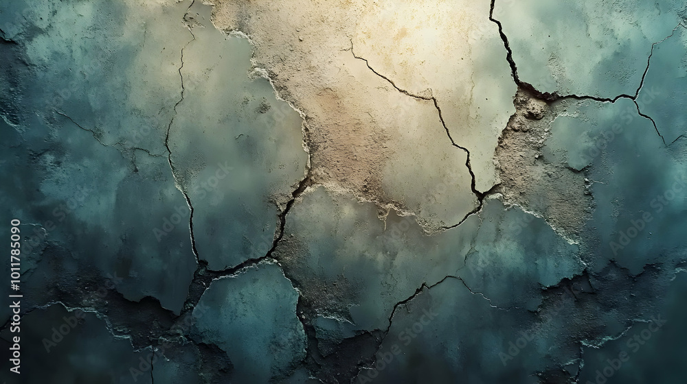 Cracked Wall Abstract Background Cracked Wall Abstract Background