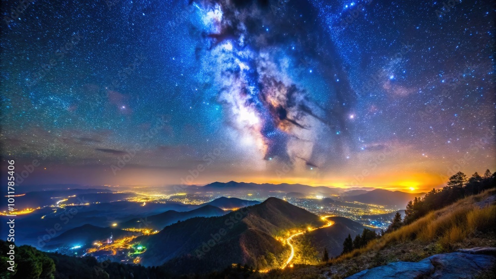 A Beautiful Corner of the Night Sky Filled with Twinkling Stars and Cosmic Wonders Above Us A Beautiful Corner of the Night Sky Filled with Twinkling Stars and Cosmic Wonders Above Us