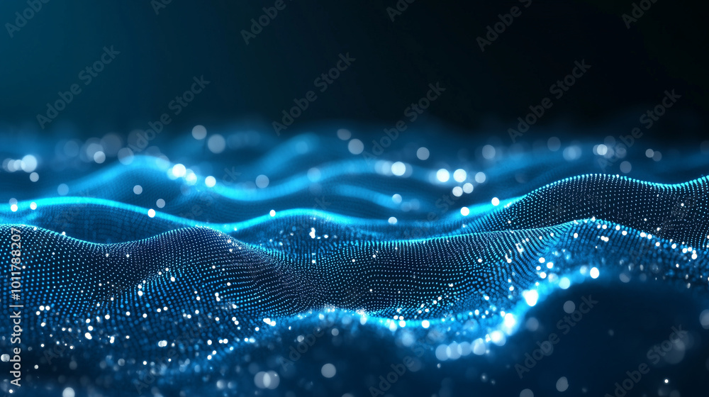 Abstract digital background with glowing particles and stars. Binary code. Futuristic for tech projects. High resolution. Abstract digital background with glowing particles and stars. Binary code. Futuristic for tech projects. High resolution.
