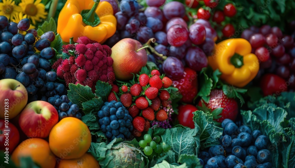 Organic food recipes with fresh ingredients, vibrant and healthy, Culinary, Bright hues, Photograph, Green living Organic food recipes with fresh ingredients, vibrant and healthy, Culinary, Bright hues, Photograph, Green living